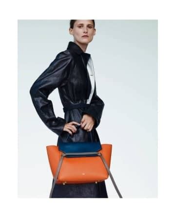 Celine Spring 2015 Lookbook with New Mini Trapeze Croc Bag